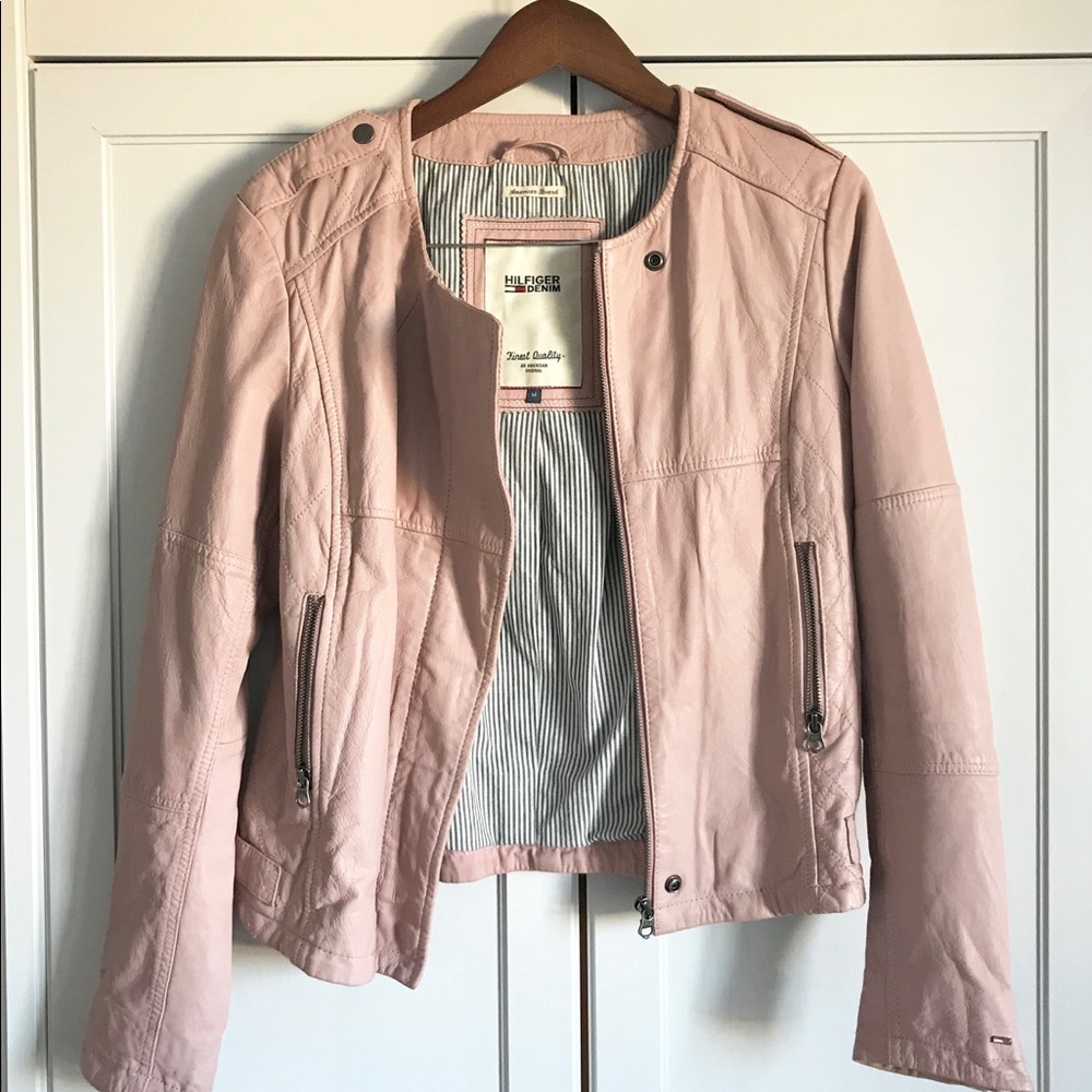 Tommy Hilfiger genuine leather jacket from Europe